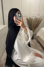 Charger l&#39;image dans la galerie, Hijab à plumes
